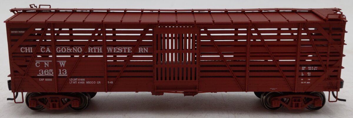 Proto 2000 36513 HO Scale CNW Mather 40' Single Deck Boxcar #36513 LN/Box