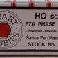 Stewart 9060 HO Santa Fe F-7A Diesel Locomotive- Phase I Early EX/Box
