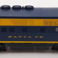 Proto 1000 8157 HO Scale AT&SF F3A Powered Diesel Locomotive #200C EX/Box