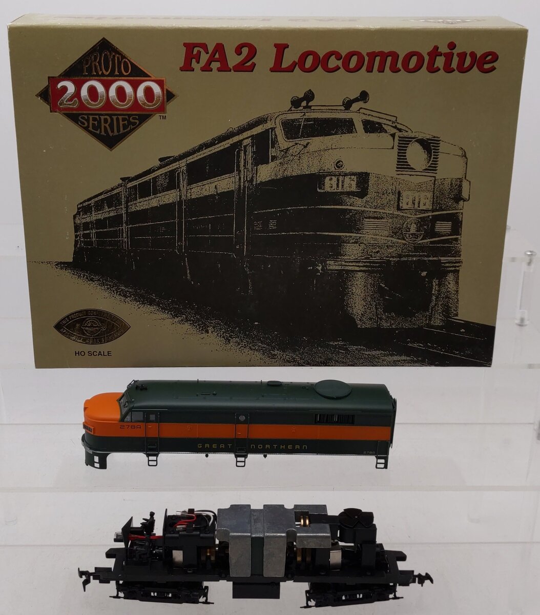 Proto 2000 8359 HO Scale Great Northern FA2 Diesel Locomotive #278A EX/Box