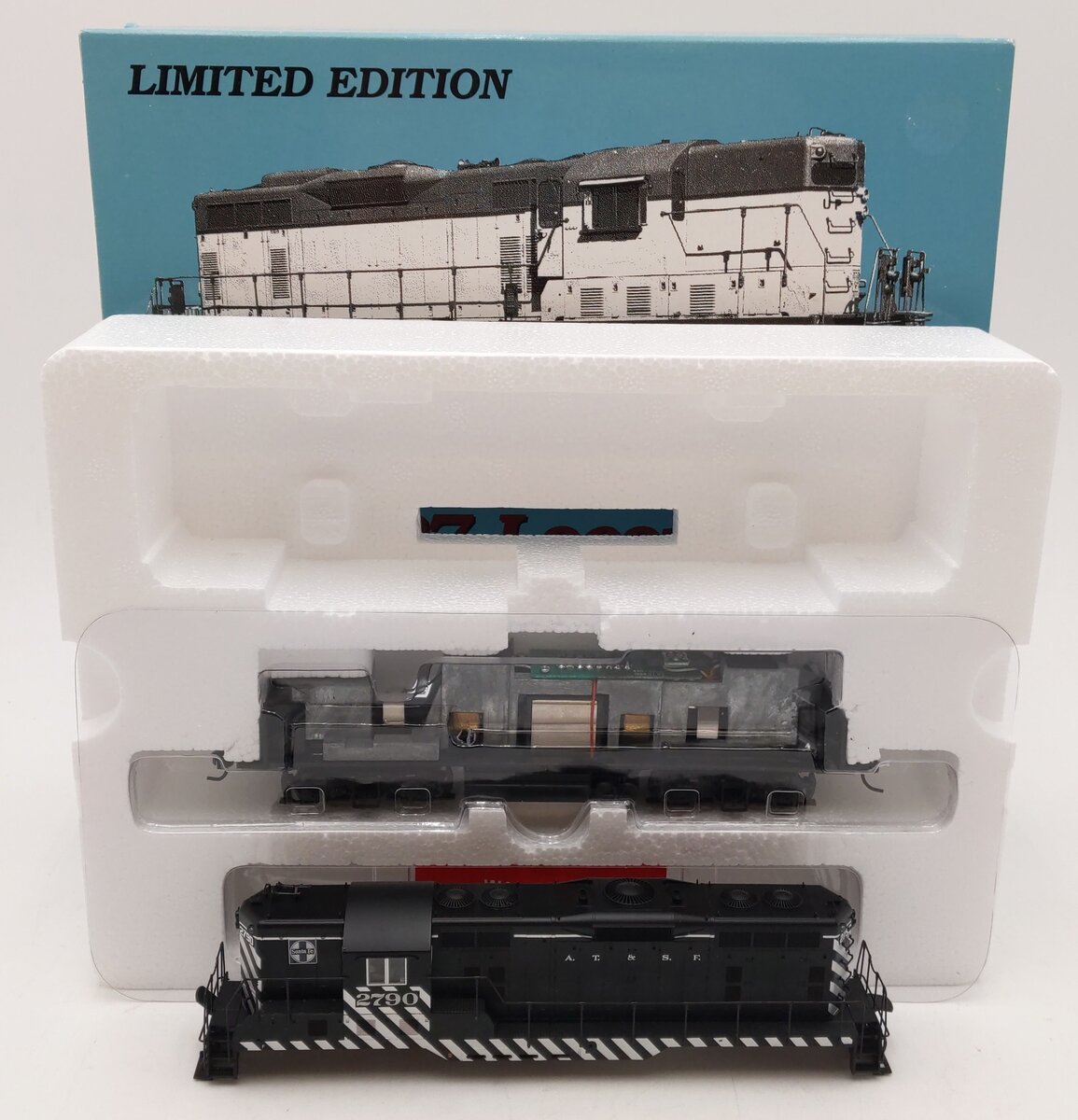 Proto 2000 23043 HO AT&SF EMD GP7 Phase II Diesel Loco w/Dynamic Brakes #2790 LN/Box