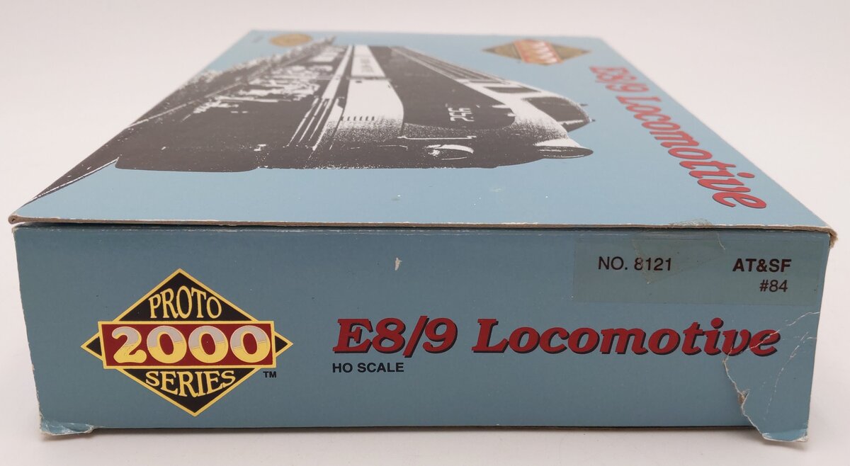 Proto 2000 8121 HO AT&SF E8/9 Diesel Locomotive #84 VG/Box