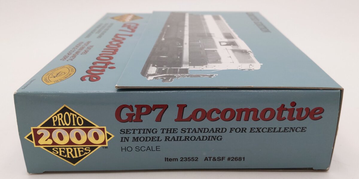 Proto 2000 23552 HO Scale ATSF GP-7 Diesel Locomotive #2681 LN/Box