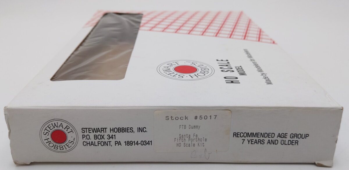 Stewart 5017 HO Santa Fe FTB Dummy Diesel Locomotive NIB