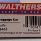 Walthers 932-6405 HO Santa Fe 73' Budd Streamlined Baggage Car EX/Box