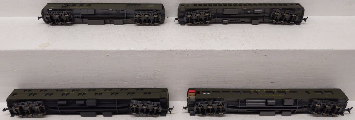 Rivarossi 6915 HO Santa Fe 4-Car Passenger Set (Set B) EX/Box