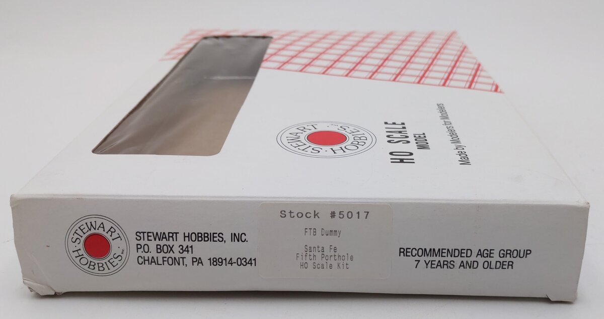 Stewart 5017 HO Santa Fe FTB Dummy Diesel Locomotive NIB