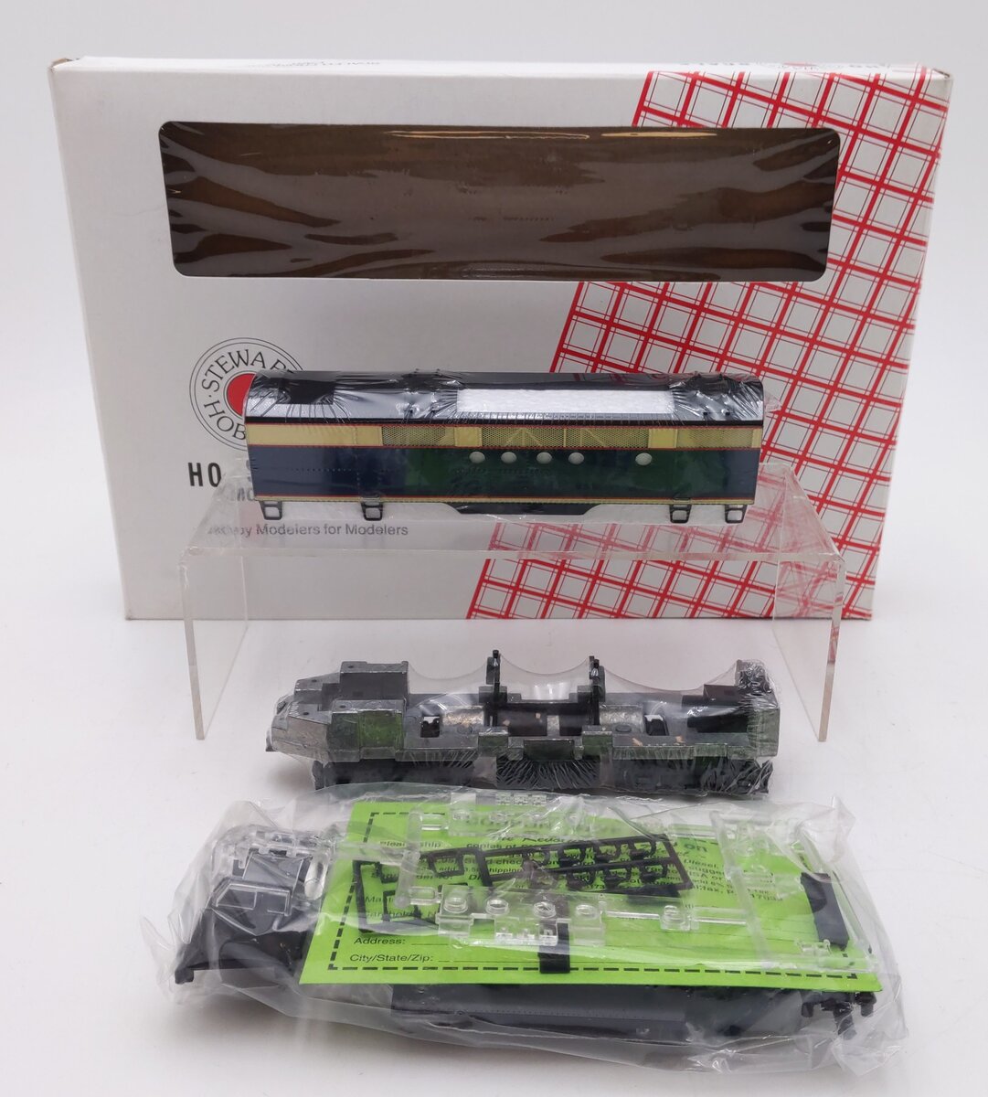 Stewart 5017 HO Santa Fe FTB Dummy Diesel Locomotive NIB