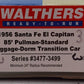 Walthers 932-9750 HO Santa Fe El Capitan 85' P-S Baggage-Dorm Transition Car EX/Box