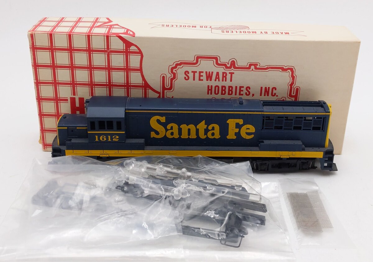 Stewart Hobbies, Inc 7110 HO Scale Santa Fe GE U25B Diesel Locomotive #1600 EX/Box
