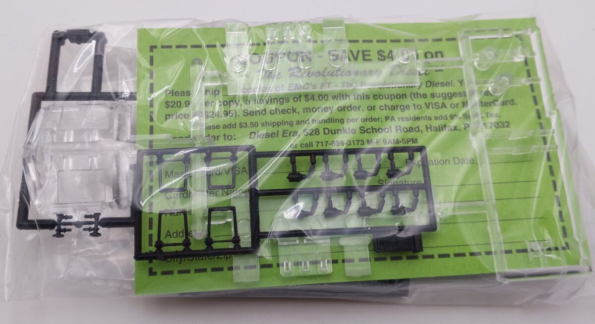 Stewart 5017 HO Santa Fe FTB Dummy Diesel Locomotive NIB