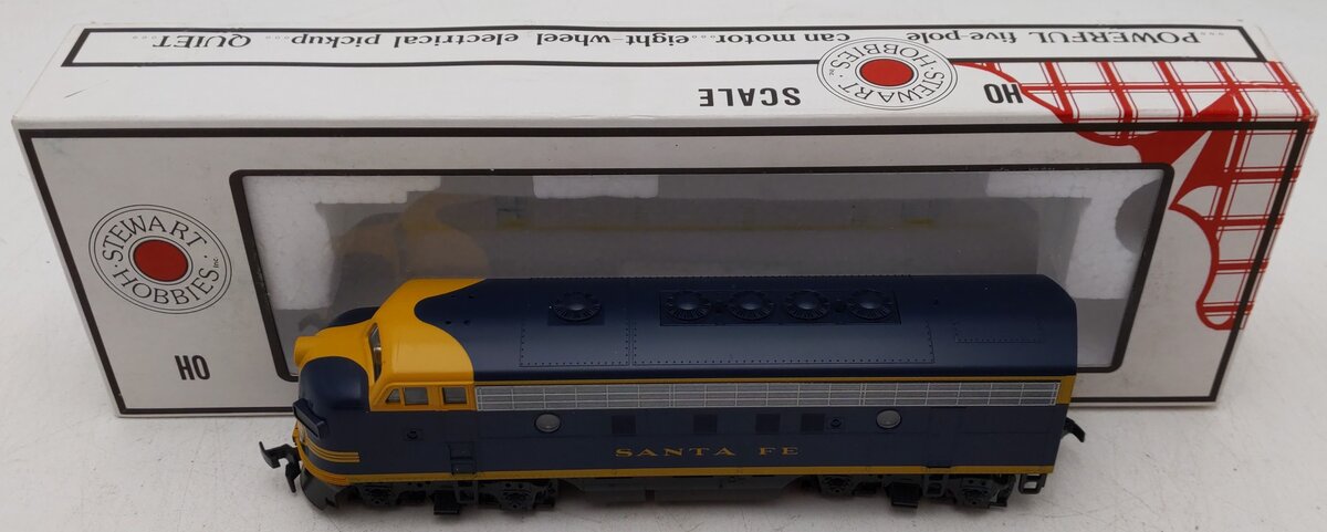 Stewart 9020 HO Santa Fe F7A Phase I Early Powered Diesel Locomotive EX/Box