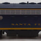 Stewart 9020 HO Santa Fe F7A Phase I Early Powered Diesel Locomotive EX/Box