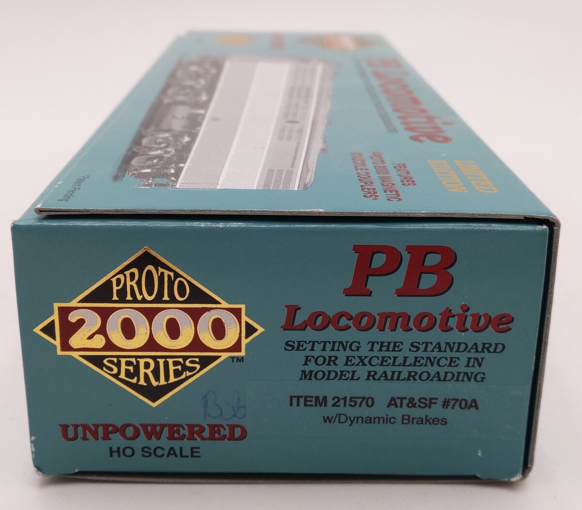 Proto 2000 21570 HO Scale AT&SF Dummy B Unit Diesel Locomotive LN/Box