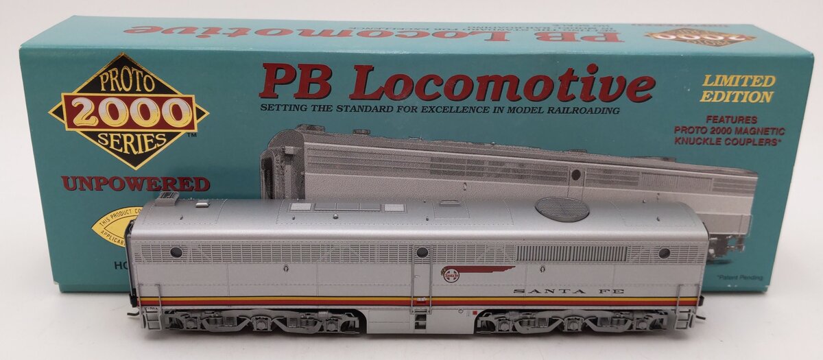Proto 2000 21570 HO Scale AT&SF Dummy B Unit Diesel Locomotive LN/Box