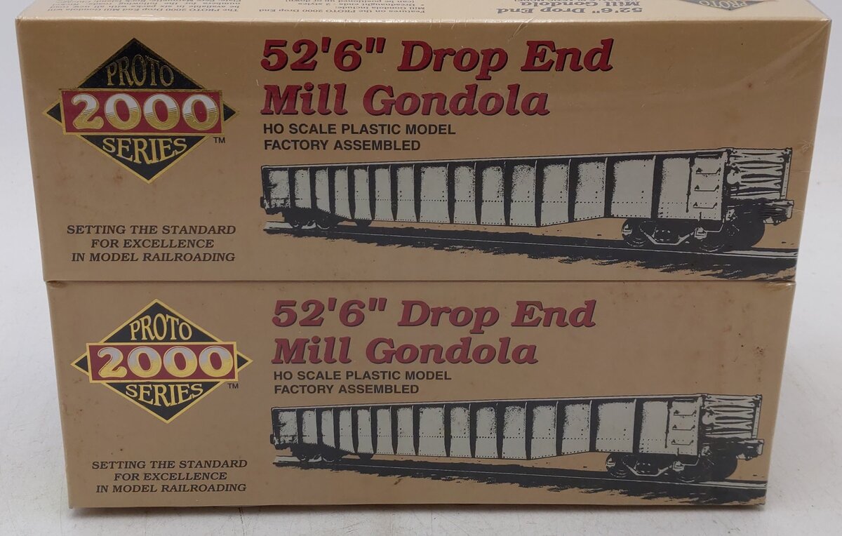 Proto 2000 21241 HO Scale Chicago Burlington & Quincy Gondola Cars (Set of 6) MT/Box