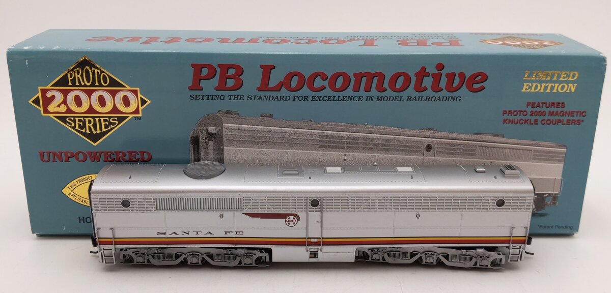 Proto 2000 21655 HO Scale AT&SF Diesel B-Unit W/Dynamic Brakes #52A EX/Box