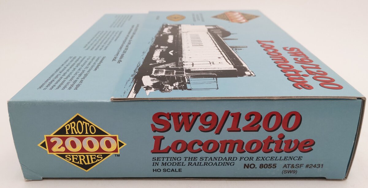 Proto 2000 8055 HO AT&SF SW9/1200 Locomotive #2431 NIB
