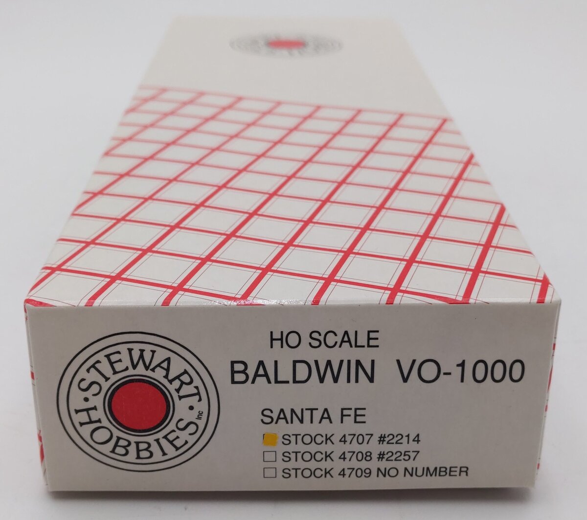 Stewart Hobbies 4707 HO Scale Santa Fe Diesel Locomotive #2214 LN/Box