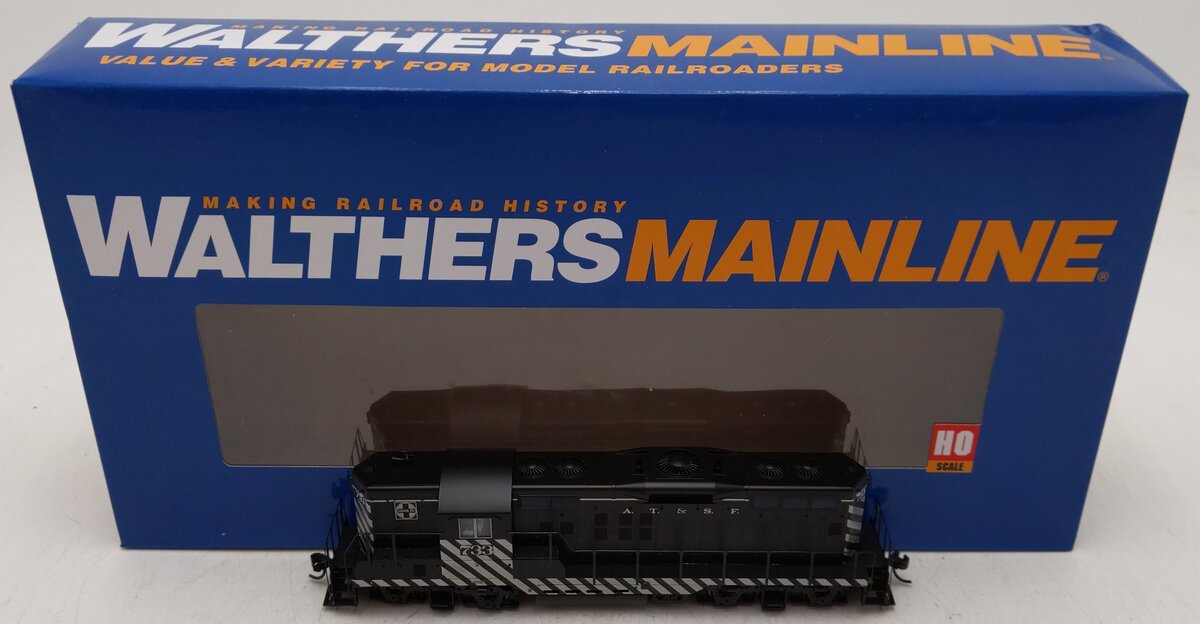Walthers 910-10479 HO Santa Fe EMD GP9 PhII Diesel Locomotive Standard DC #733 LN/Box