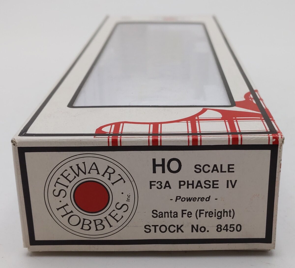 Stewart 8450 HO Santa Fe F3A Phase IV Powered Diesel Locomotive LN