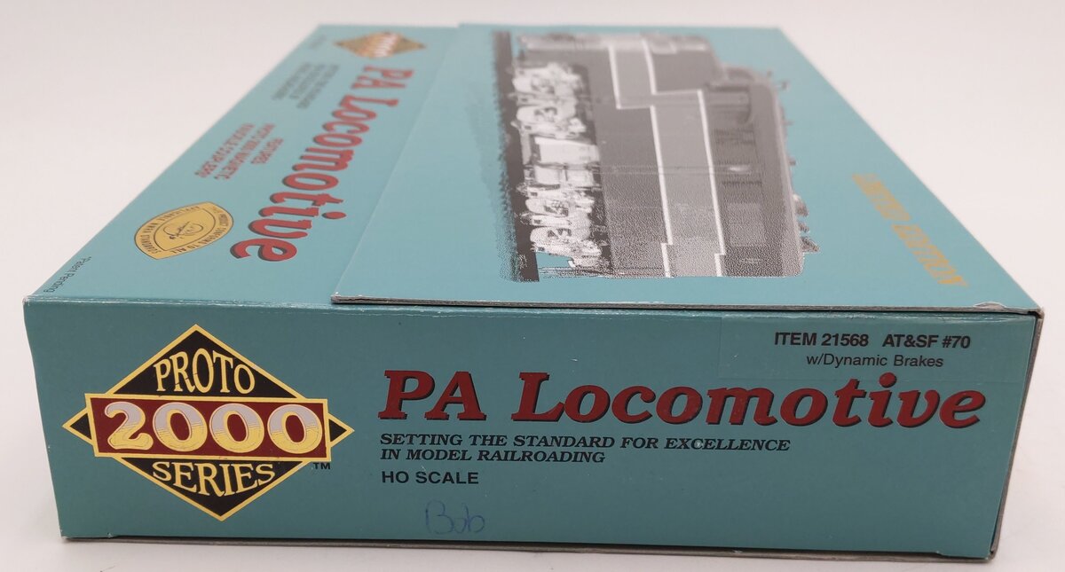 Proto 2000 21568 HO AT&SF PA Diesel Locomotive w/ Dynamic Brakes LN/Box