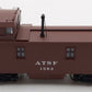Walthers 920-103209 HO Santa Fe 30' ATSF 1300-Series Wood Caboose RTR #1353 EX/Box