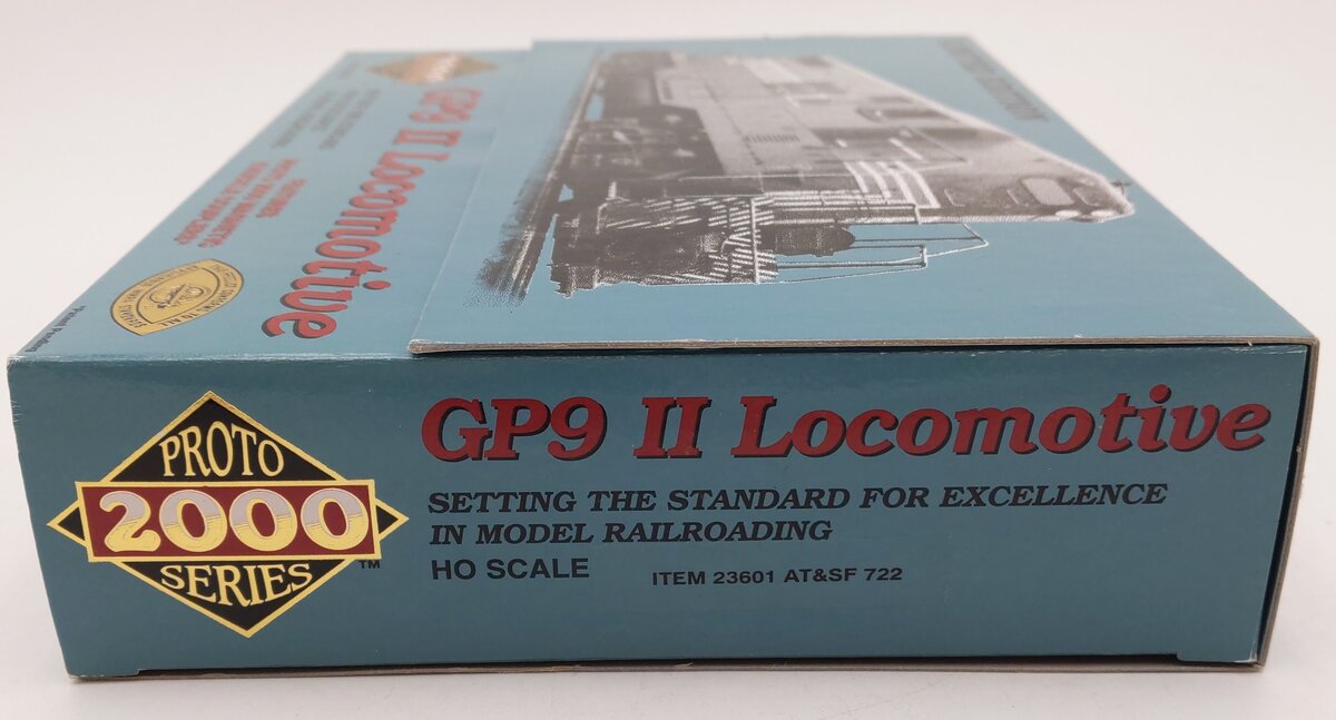 Proto 2000 23601 HO AT&SF GP9 Diesel Locomotive #722 LN/Box