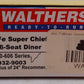 Walthers 932-9003 HO Scale Santa-Fe Super Chief P-S 36-Seat Diner Car EX/Box