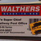 Walthers 932-9007 HO Scale Santa Fe Super Chief Budd 63' Railway Post Office EX/Box