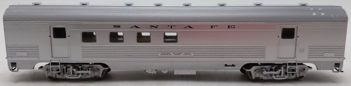 Walthers 932-9007 HO Scale Santa Fe Super Chief Budd 63' Railway Post Office EX/Box
