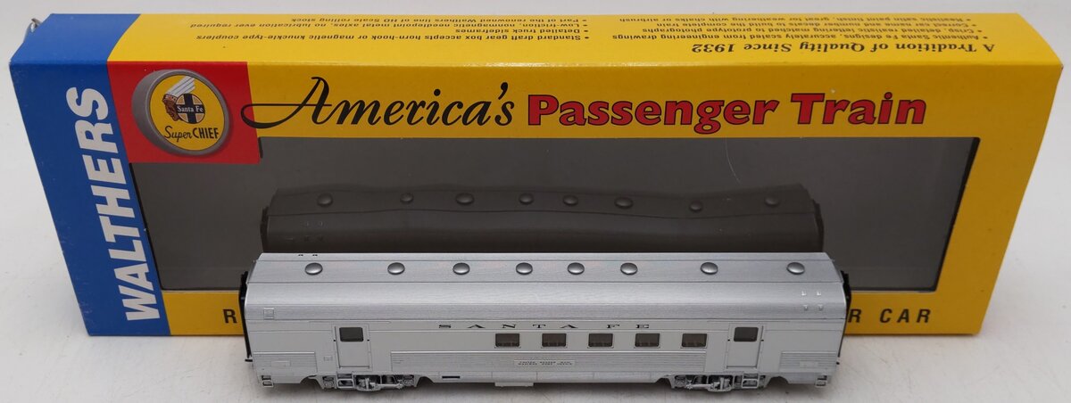Walthers 932-9007 HO Scale Santa Fe Super Chief Budd 63' Railway Post Office EX/Box