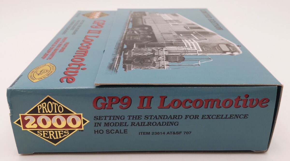Proto 2000 23614 HO Scale ATSF EMD GP9 II Diesel Locomotive #707 LN/Box