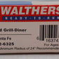 Walthers 932-6325 HO Scale Santa Fe 85' Budd Grill Diner Car EX/Box