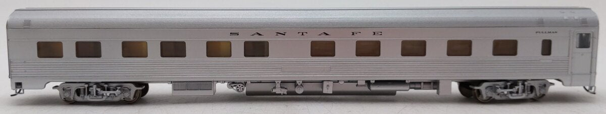 Walthers 932-6345 HO Scale Santa Fe 85' Budd 10-6 Sleeper EX/Box
