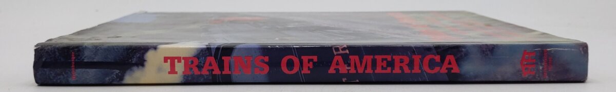 Trains of America  Hardcover Book By Donald J. Heimburger VG