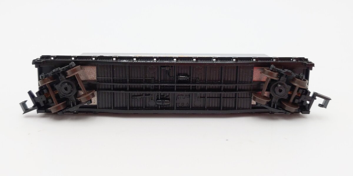 Atlas 3779 N Scale Baltimore & Ohio Flat Car w/40' Trailer #8781 EX/Box