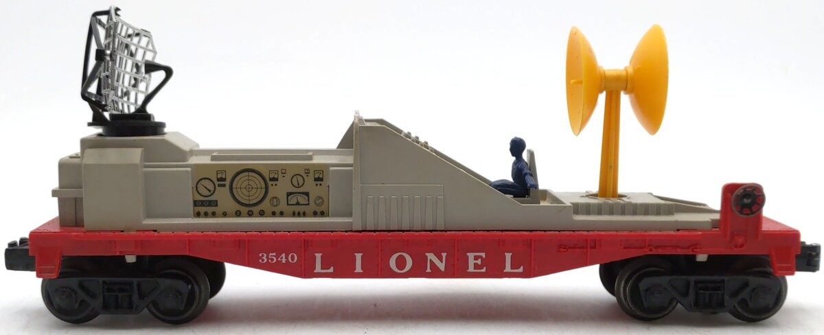 Lionel 3540 Vintage O Gauge Operating Radar Car VG