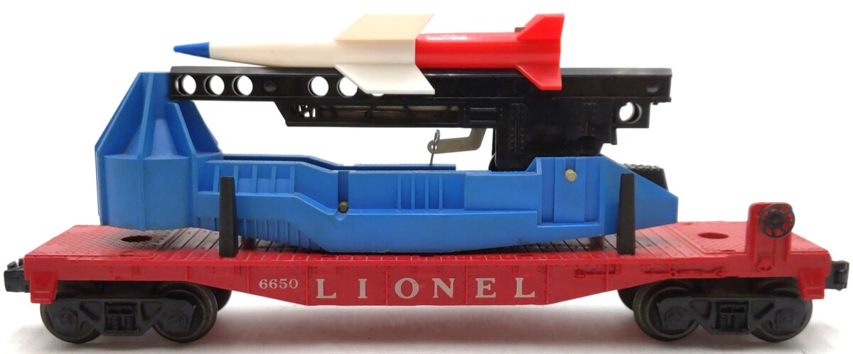 Lionel 6650 Vintage O IRBM Rocket Launcher VG