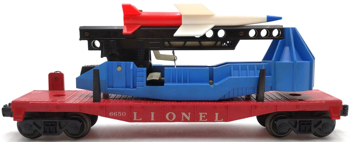 Lionel 6650 Vintage O IRBM Rocket Launcher VG
