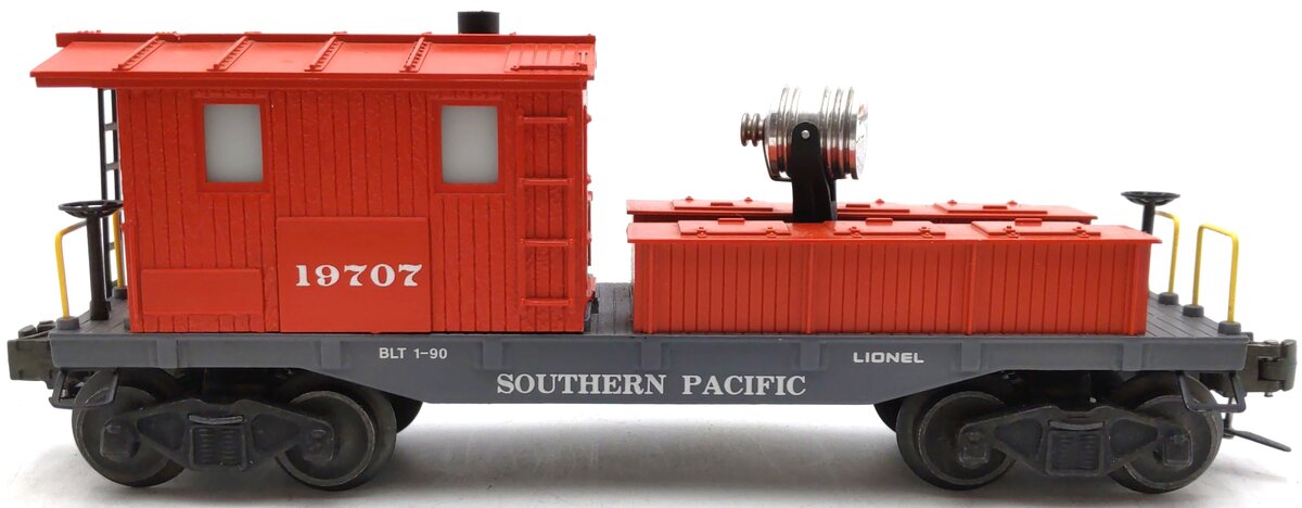 Lionel 6-19707 O Gauge Southern Pacific Searchlight Work Caboose #19707 EX