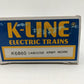 K-Line K6860 O Gauge Army Medical Department Work Caboose EX/Box