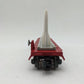 Lionel 6-39458 O Gauge PWC Red Flatcar #6844 with 6 Missiles EX/Box