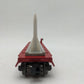 Lionel 6-39458 O Gauge PWC Red Flatcar #6844 with 6 Missiles EX/Box