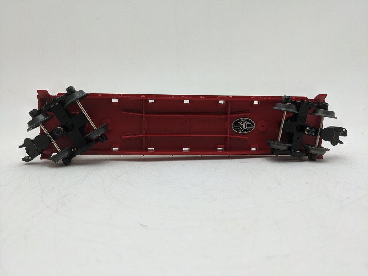 Lionel 6-39458 O Gauge PWC Red Flatcar #6844 with 6 Missiles EX/Box
