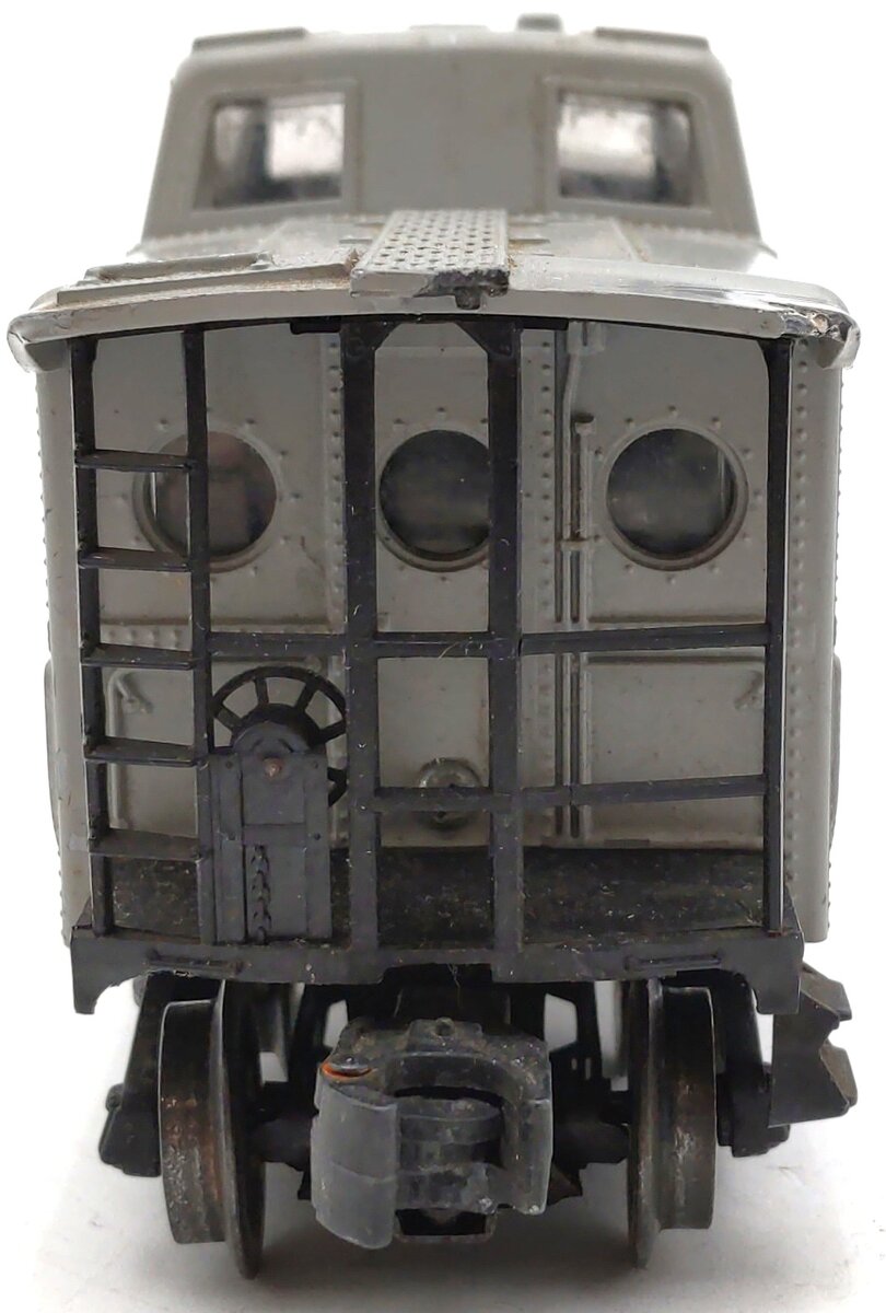 Lionel 6417-50 Vintage O Gray Lehigh Valley Porthole Caboose VG