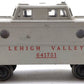 Lionel 6417-50 Vintage O Gray Lehigh Valley Porthole Caboose VG