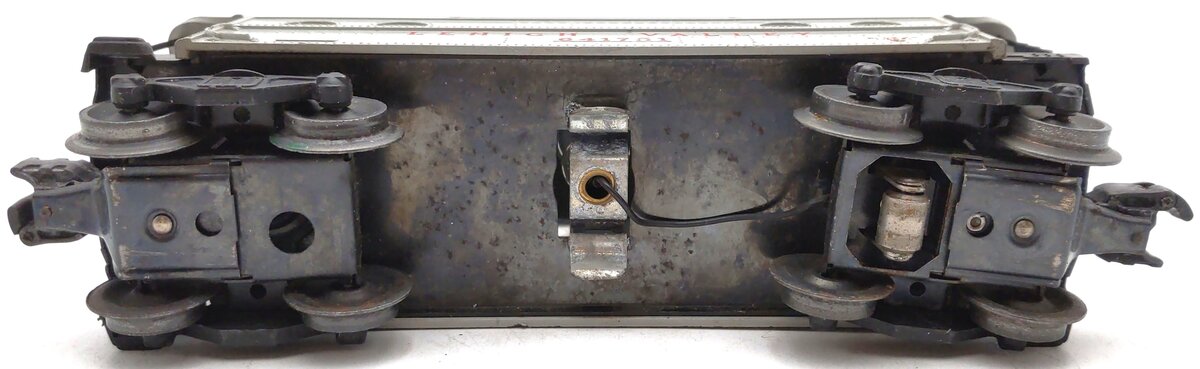 Lionel 6417-50 Vintage O Gray Lehigh Valley Porthole Caboose VG