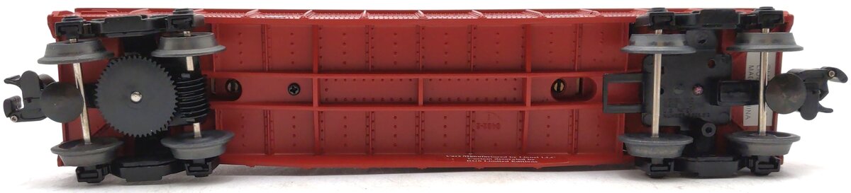 Lionel 6-3445 O Gauge Custom RGS Union Pacific LCA 2003 Gondola w/Gold LN