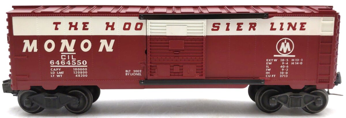 Lionel 6-39224 O Gauge Monon Box Car #6464550 EX